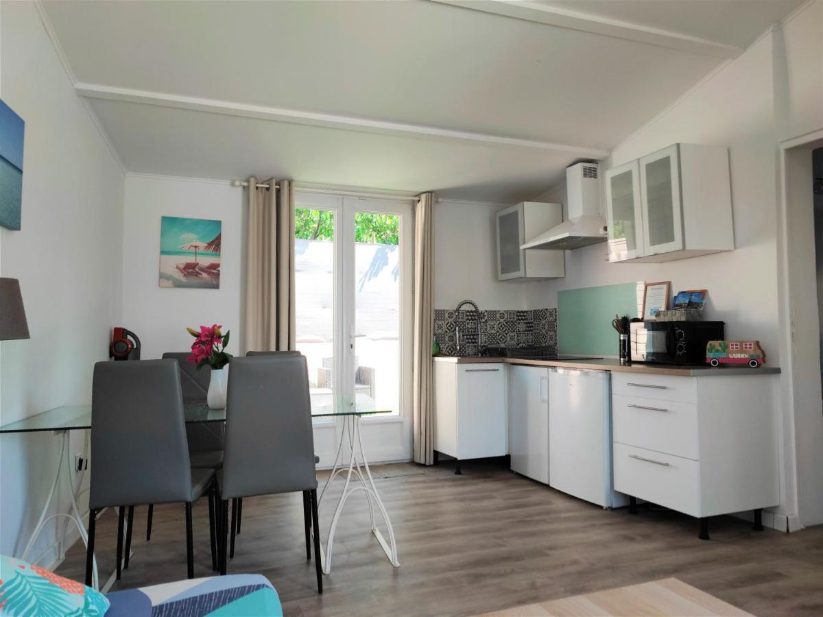 Maison T2 proche mer jardin spa jacuzzi et parking Six-Fours-les-Plages Buitenkant foto